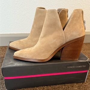 Vince Camuto Gigietta Booties - Size 9